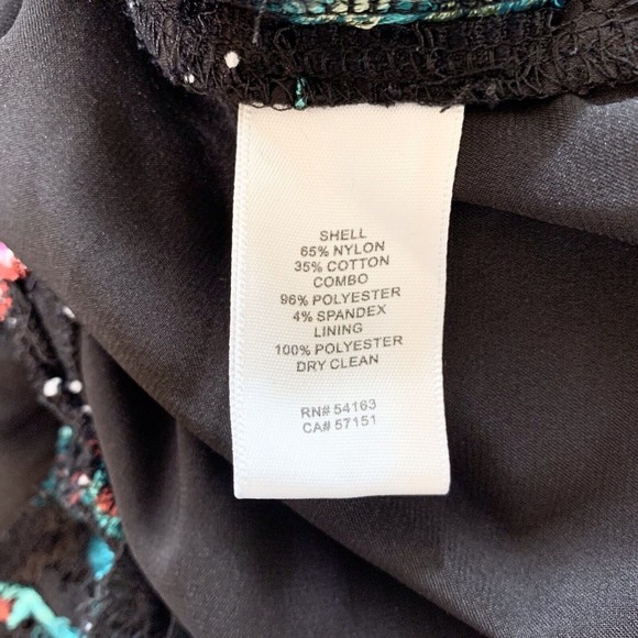 Eliza J Embroidered Lace Floral Short Sleeve Sheath Dress Plus Size 22W - Picture 8 of 12